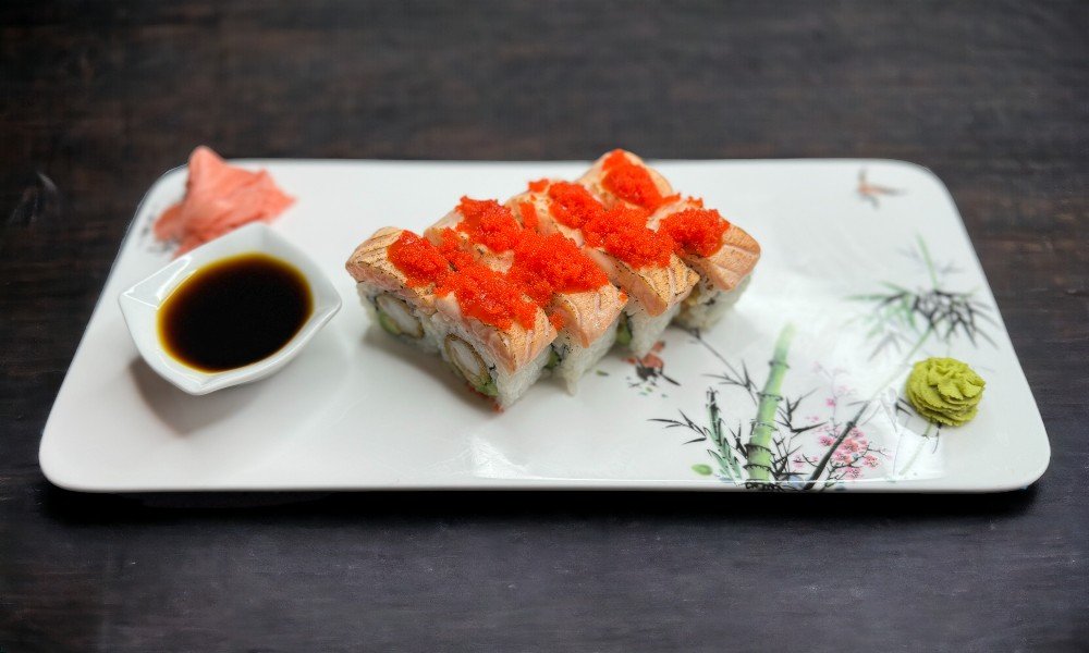 Spicy Ebi Salmon